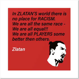 Zlatan's World Quote Posters and Art